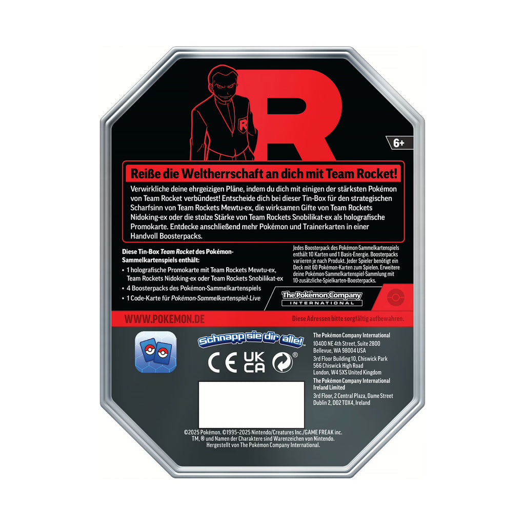 Productafbeelding Pokemon - Team Rocket Nidoking-Ex Verzamelkaarten Box