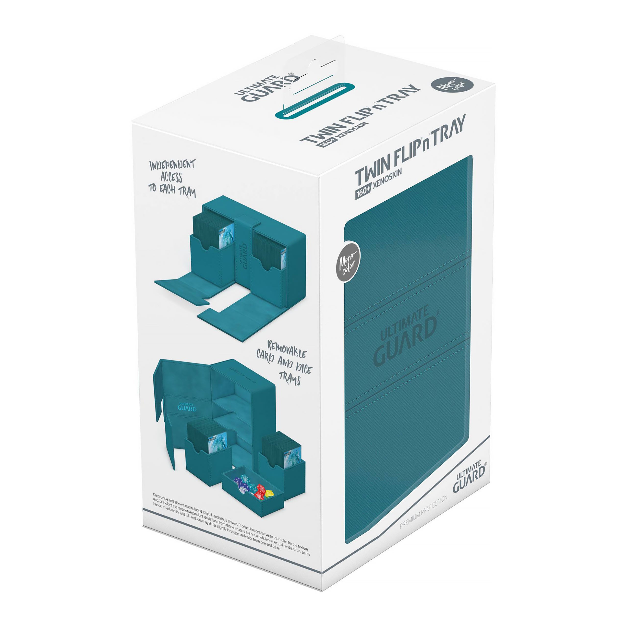 Produktbild Sammelkartenbox Ultimate Guard 160+ petrol