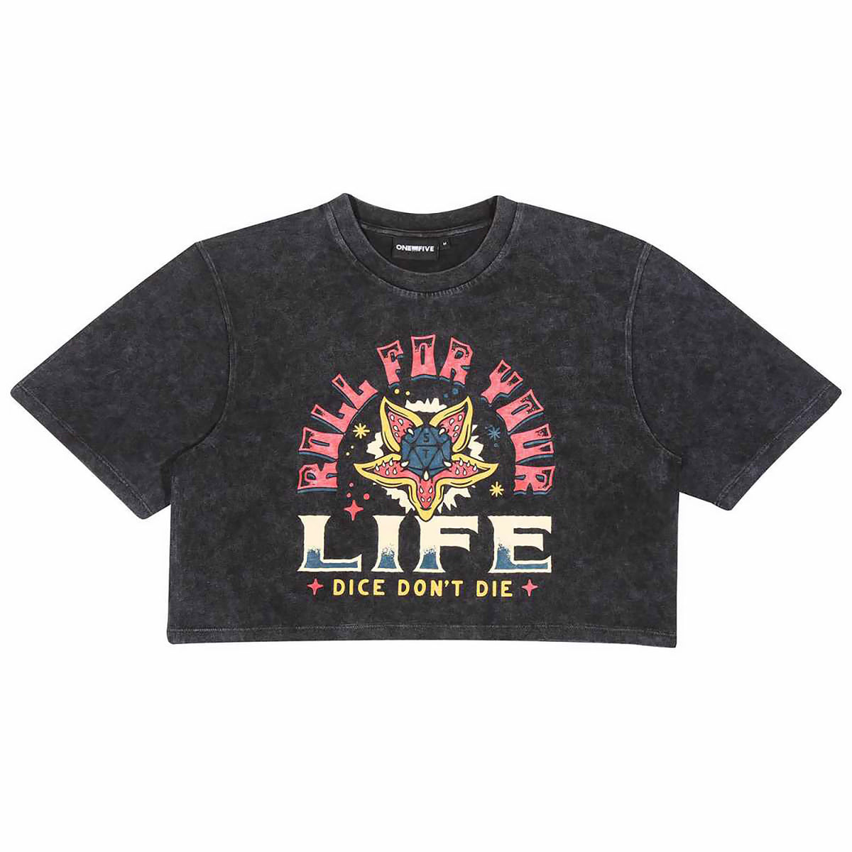 Image produit Stranger Things - Crop Top Femme Roll For Your Life