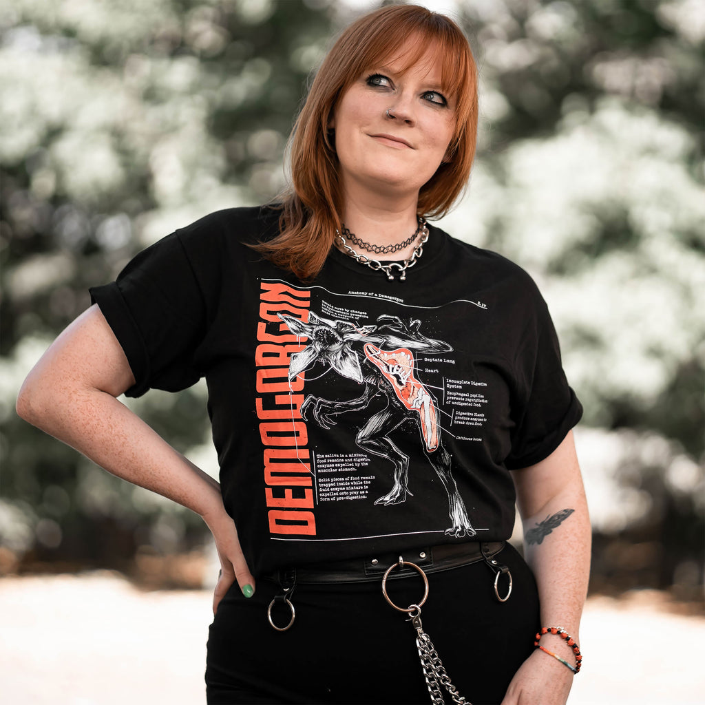 Productafbeelding Stranger Things - T-shirt Anatomie van een Demogorgon