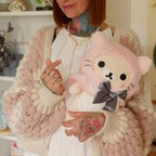 Productafbeelding Rilakkuma - Korilakkuma Pink Cat Pluchefiguur