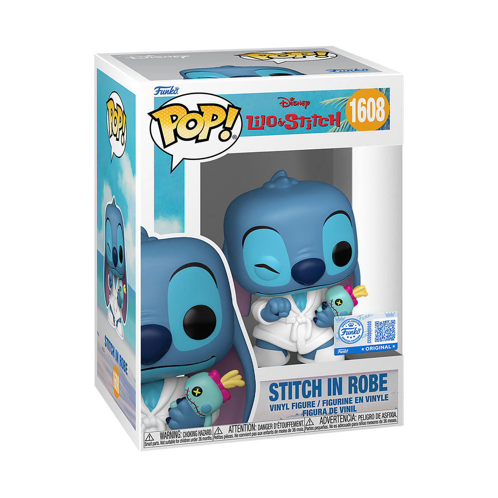 Product image Stitch in Bathrobe Funko Pop! Figure - Lilo & Stitch