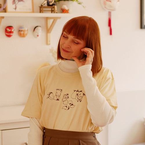 Image produit T-shirt Kirara pour les fans d'Inuyasha