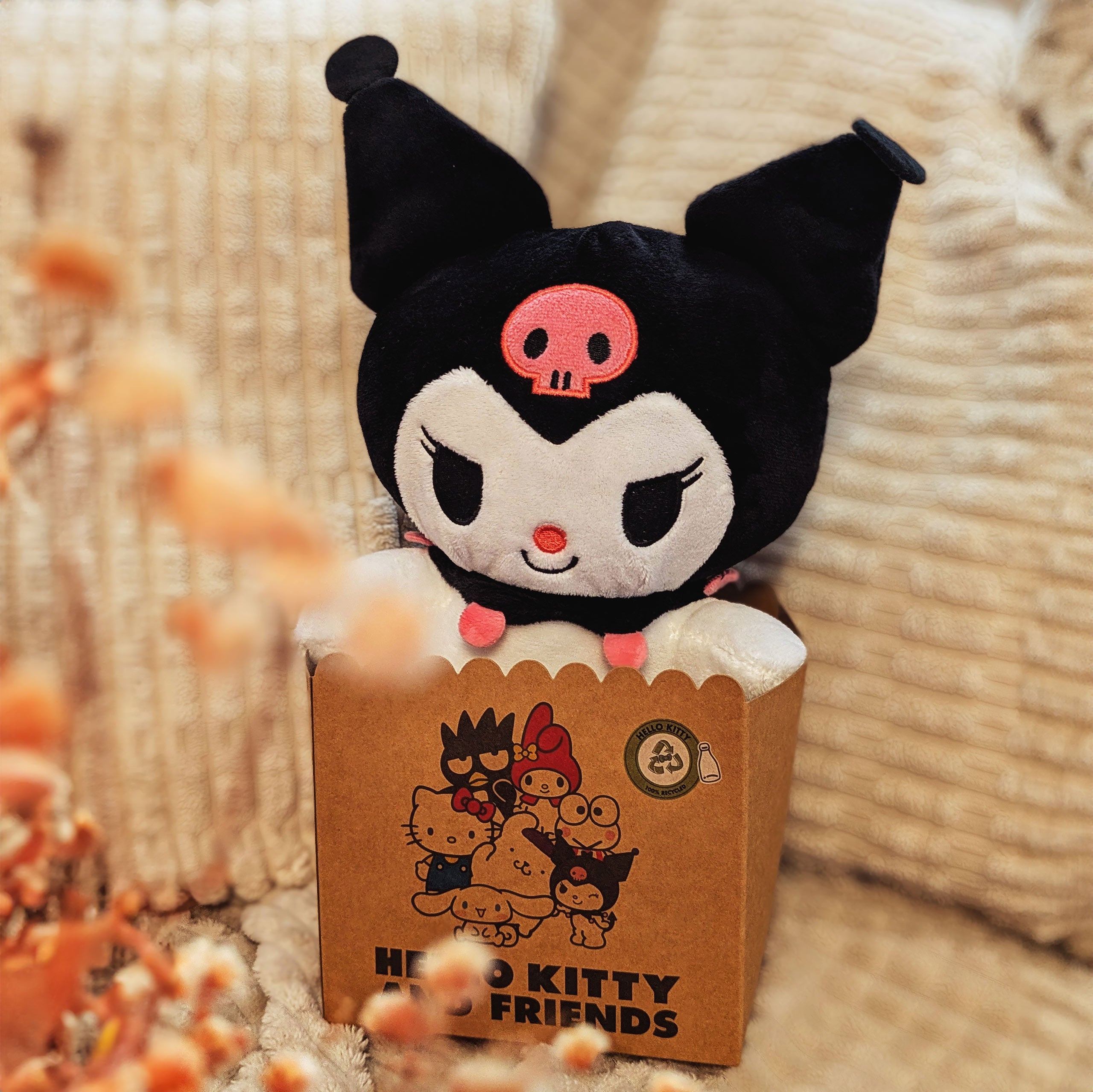 Productafbeelding Sanrio - Kuromi knuffel 23 cm