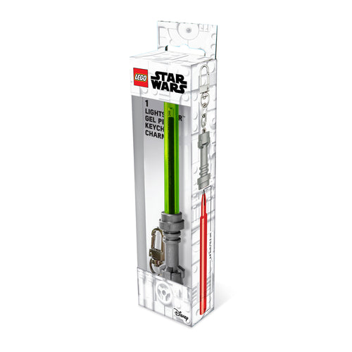 Productafbeelding Star Wars - LEGO Lichtzwaard-gelpen met karabijnhaak - groen
