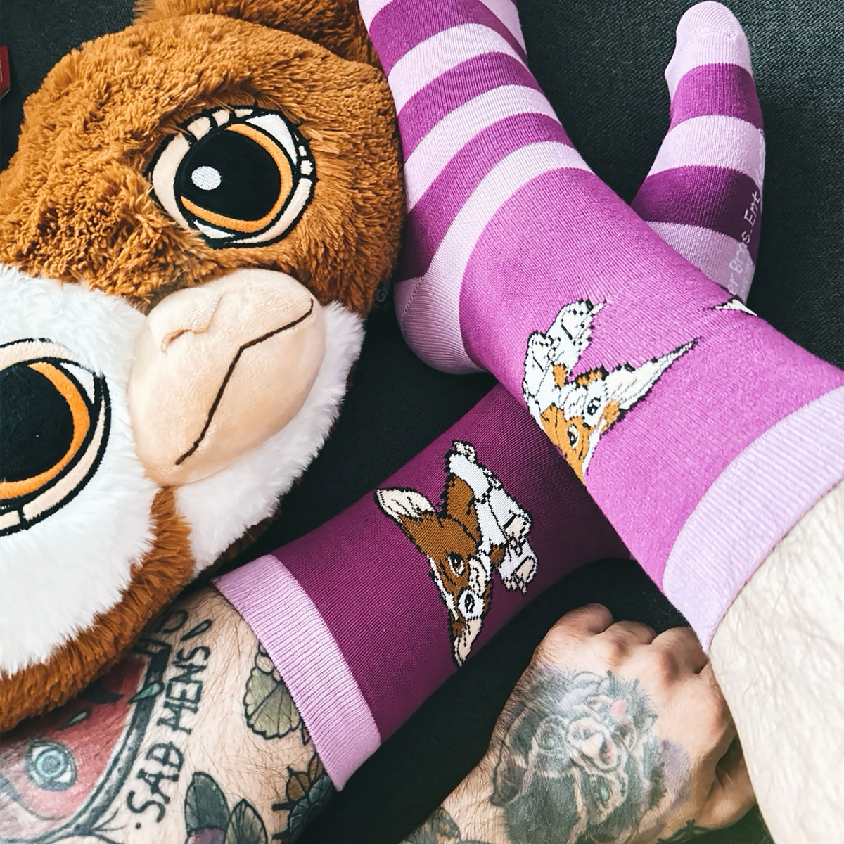 Image produit Gremlins - Lot de 3 paires de chaussettes Gizmo Emotions dans une boîte cadeau