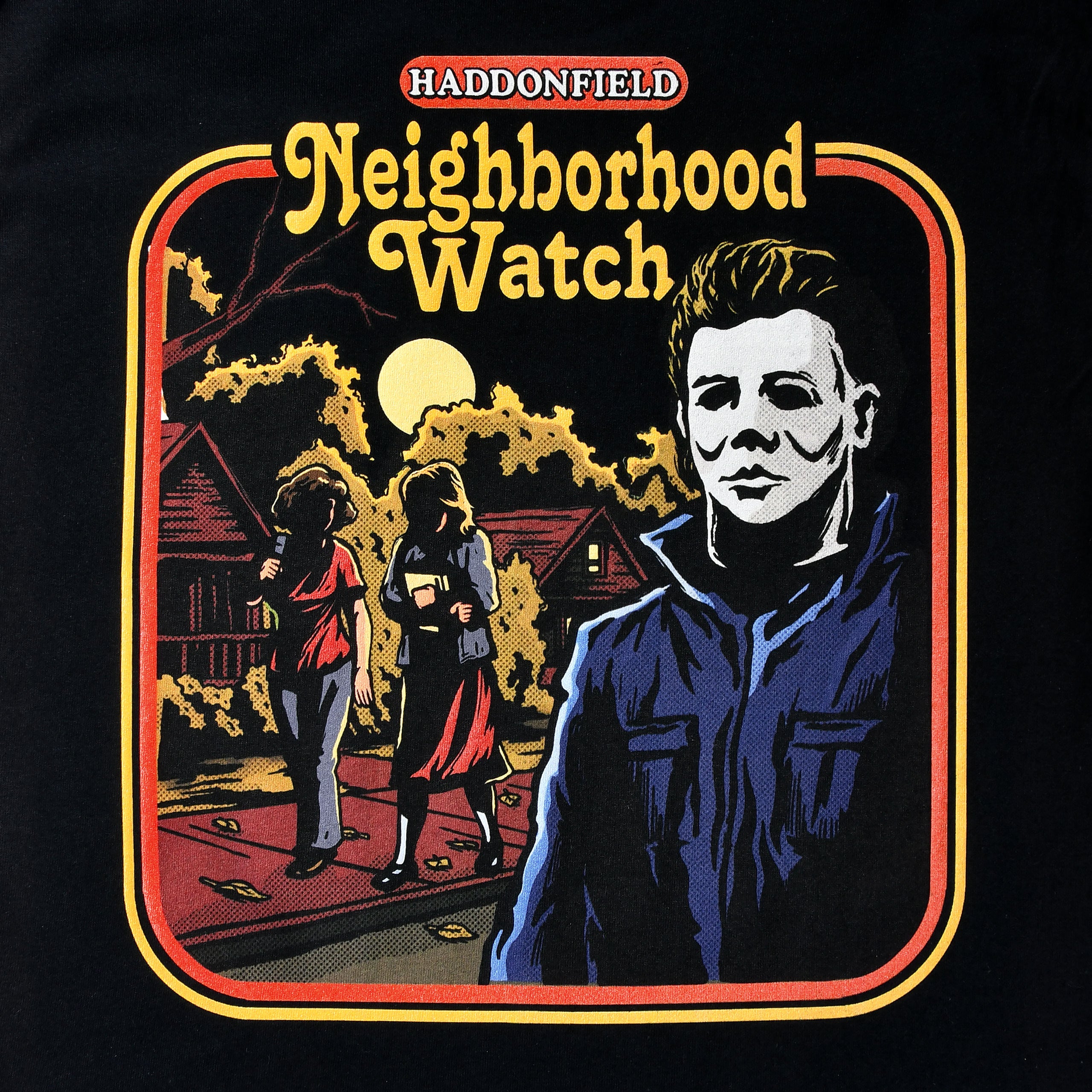 Productafbeelding Halloween - Neighbourhood Watch T-shirt zwart