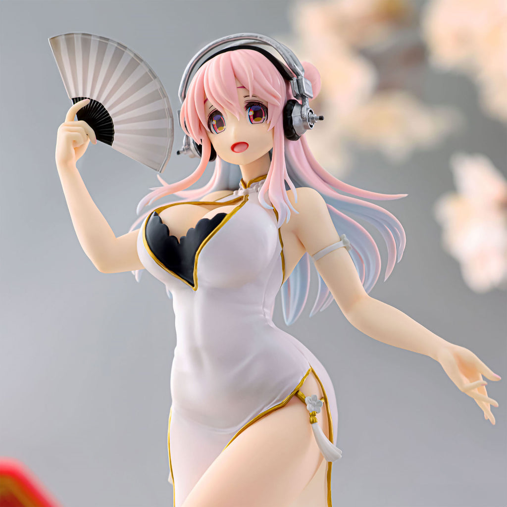 Image produit Super Sonico - Figurine Trio-Try-iT version robe chinoise blanche