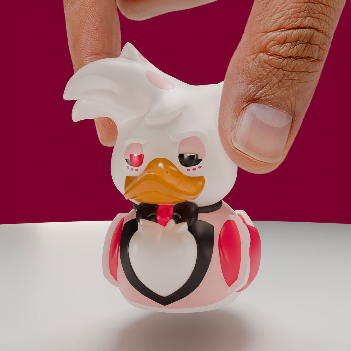 Image produit Hazbin Hotel - Angel Dust mini canard TUBBZ de décoration