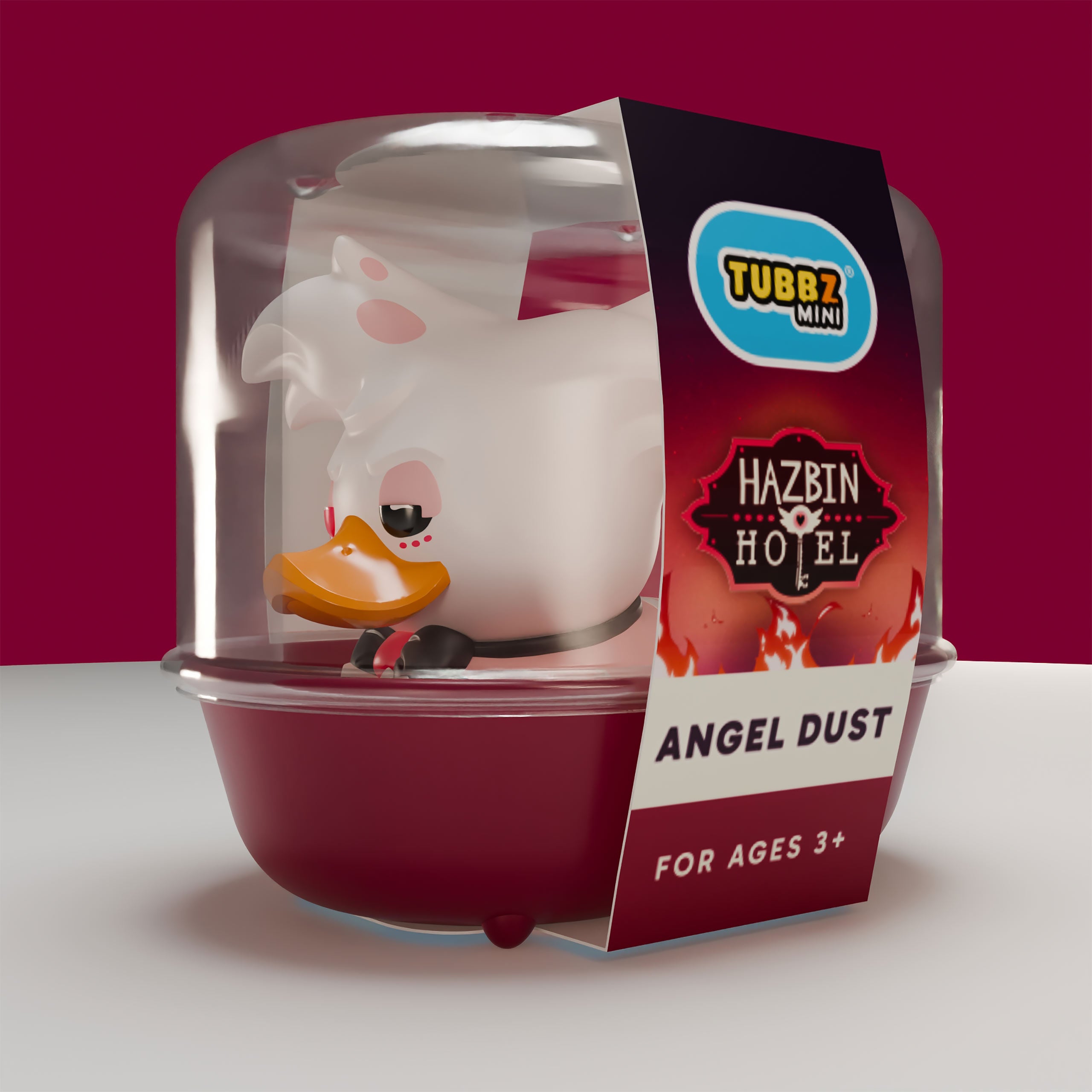 Image produit Hazbin Hotel - Angel Dust mini canard TUBBZ de décoration