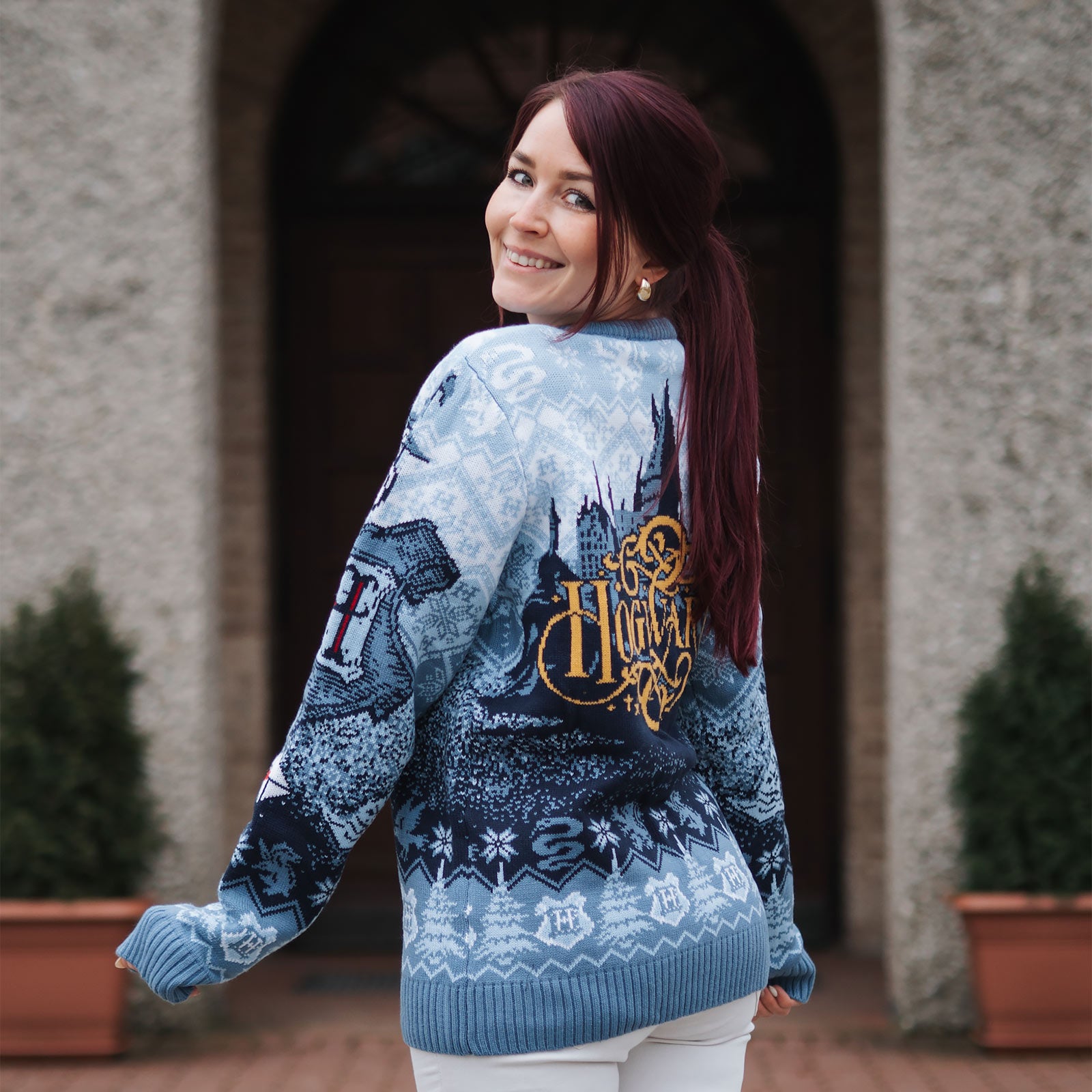 Image produit Harry Potter - Pull tricoté Poudlard