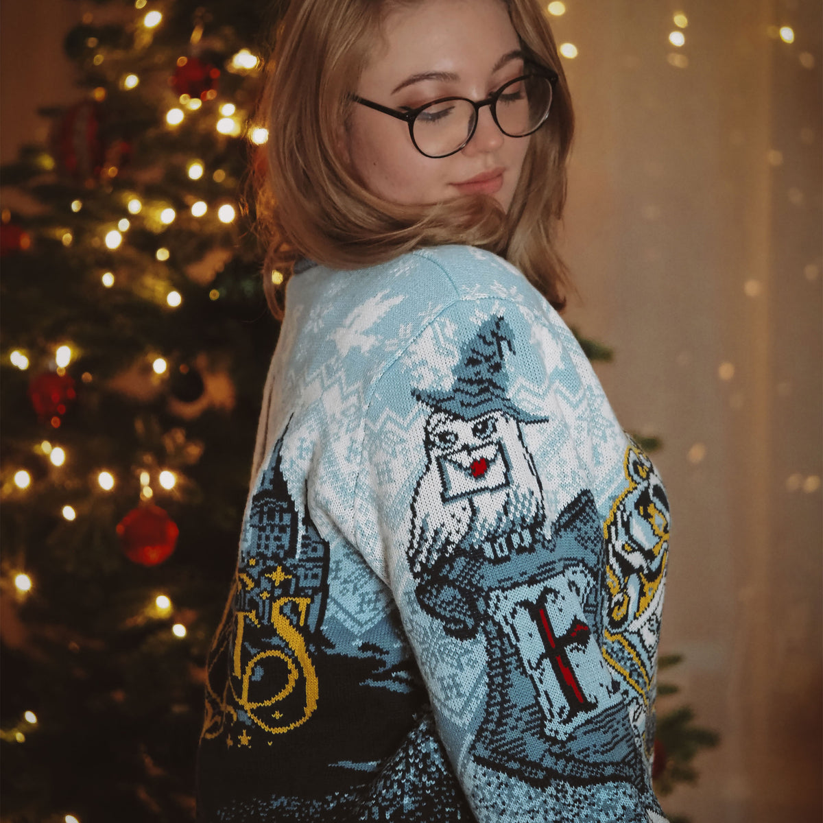 Image produit Harry Potter - Pull tricoté Poudlard