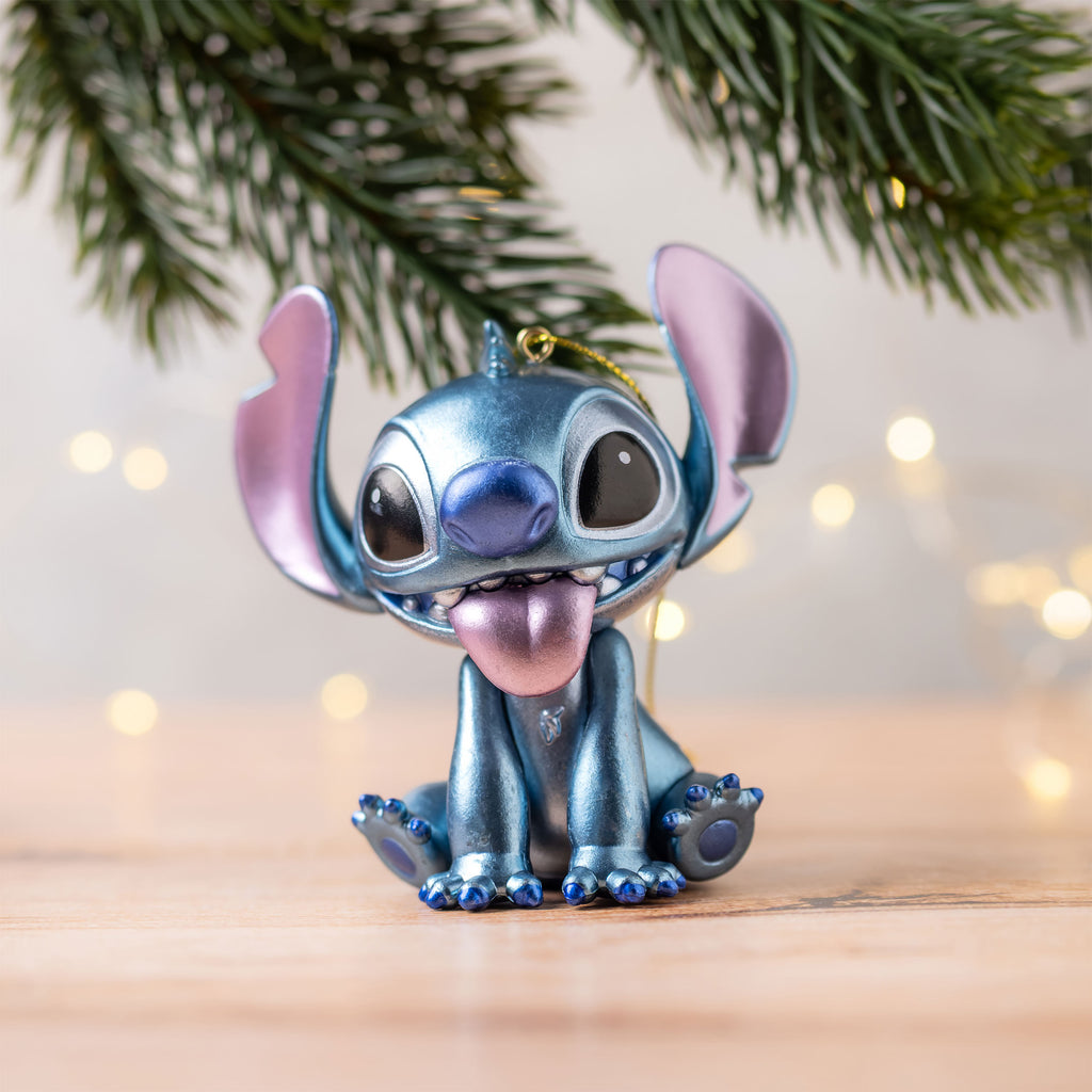 Produktbild Stitch metallic Weihnachtsbaum-Schmuck - Lilo & Stitch