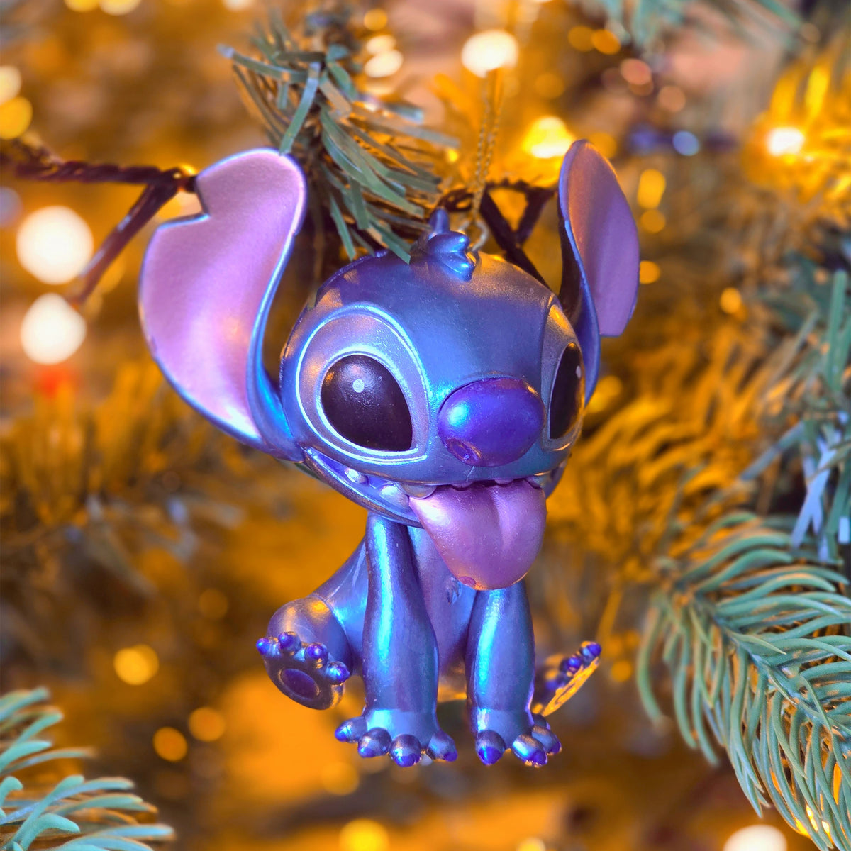 Produktbild Stitch metallic Weihnachtsbaum-Schmuck - Lilo & Stitch