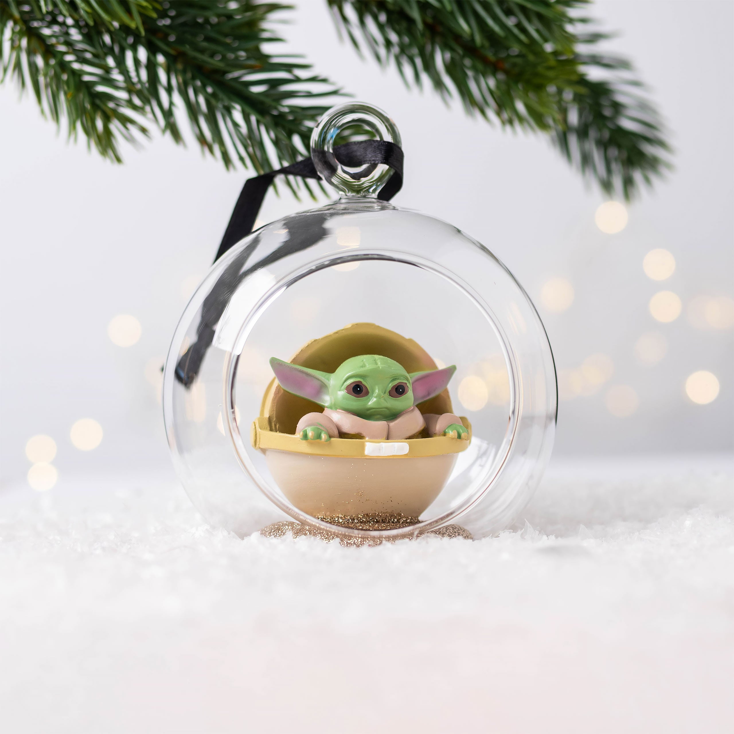Image produit Star Wars - Grogu Boule de Noël ouverte