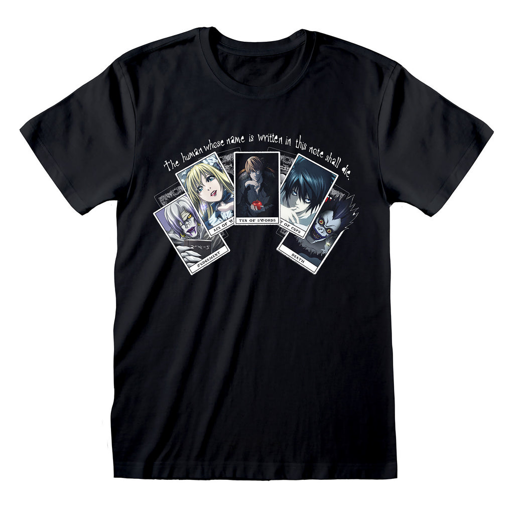 Produktbild Death Note - Playing Cards T-Shirt schwarz