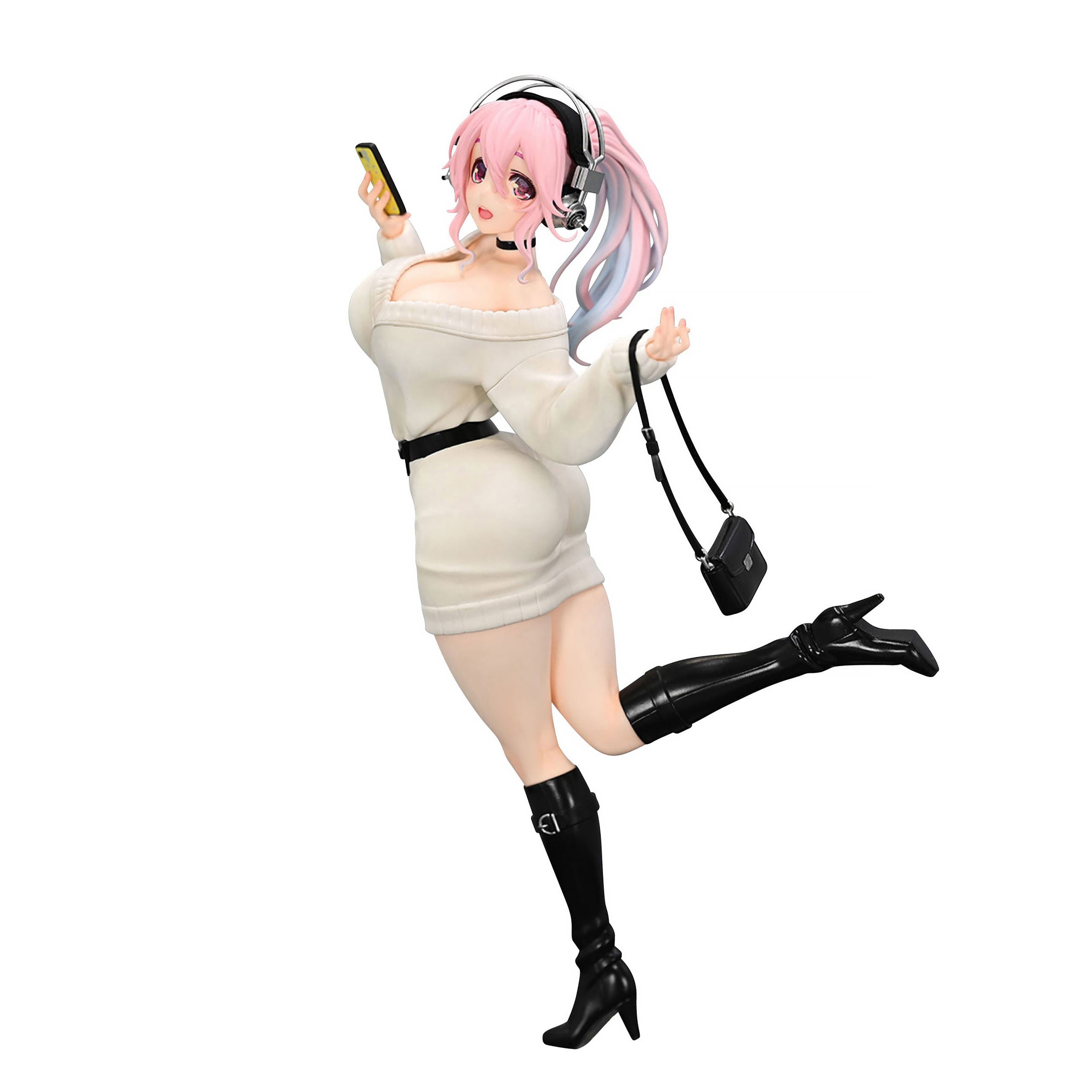 Image produit Super Sonico - Figurine Winter Memory Version Trio-Try-iT