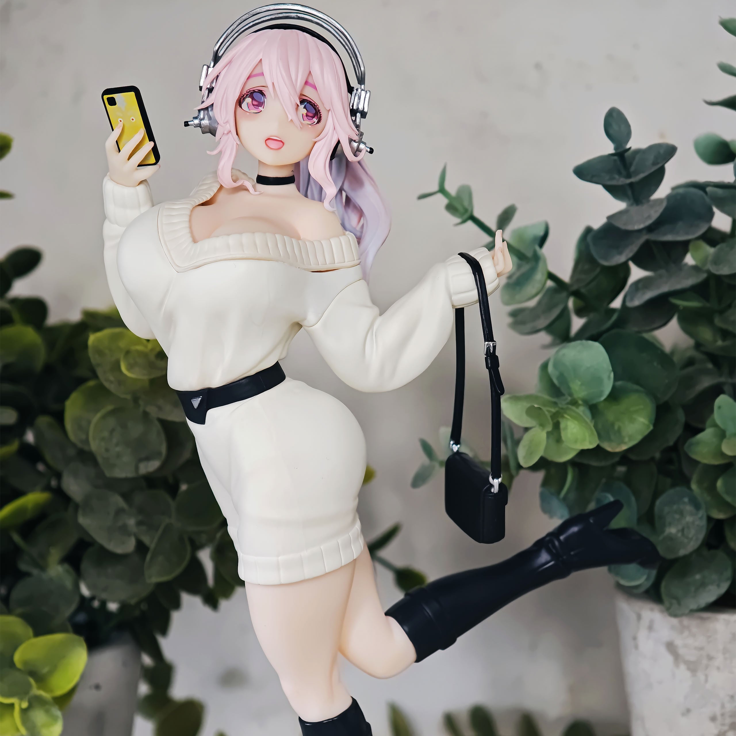 Image produit Super Sonico - Figurine Winter Memory Version Trio-Try-iT