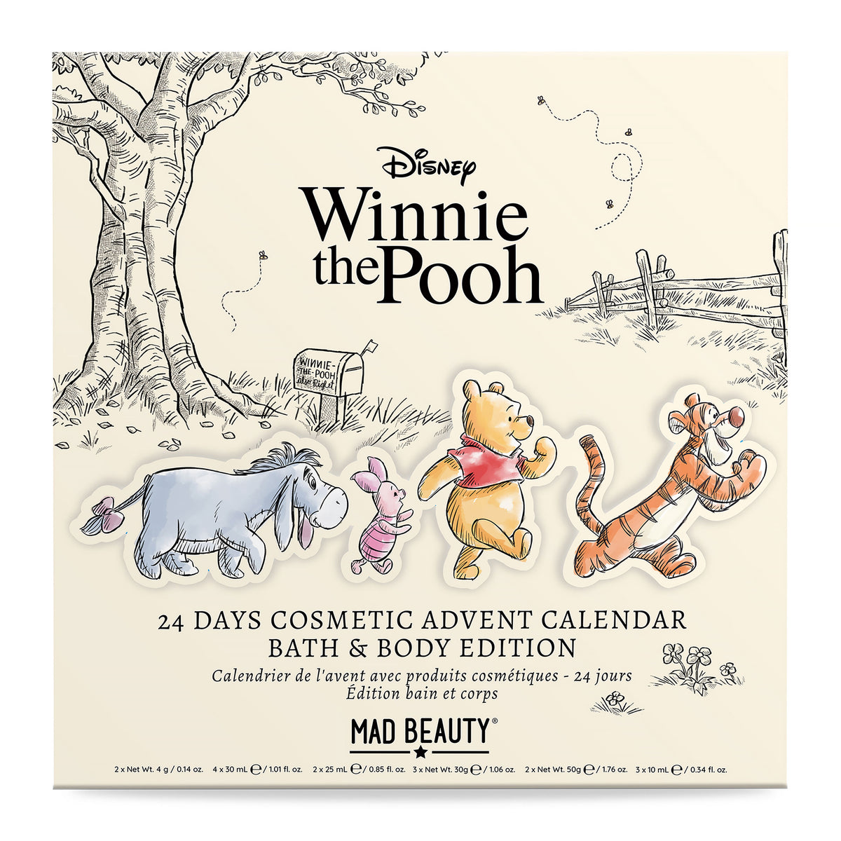 Image produit Winnie l'Ourson - Calendrier de l'Avent