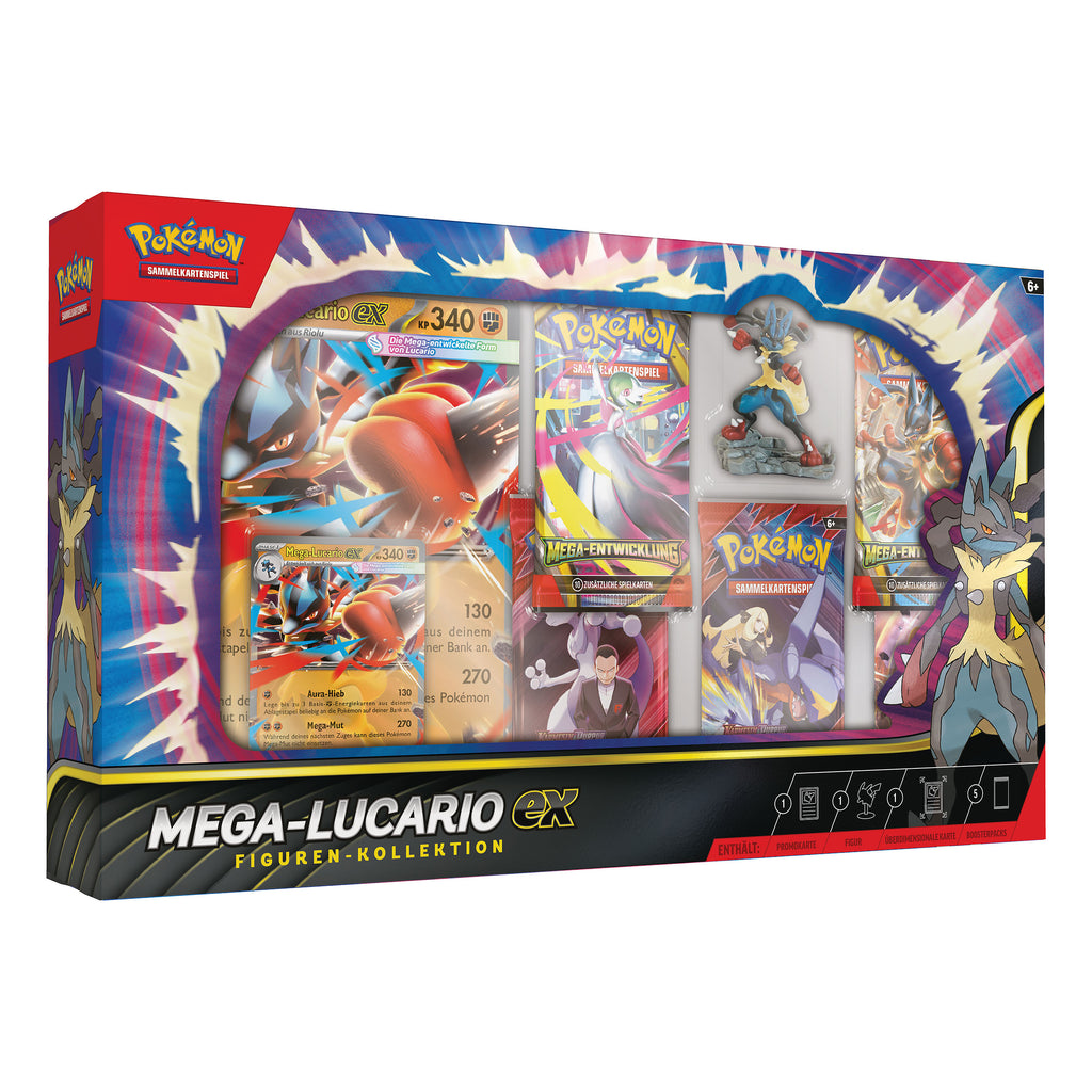 Productafbeelding Pokémon - Mega Lucario-EX Premium Figuurcollectie (Ruilkaarten)