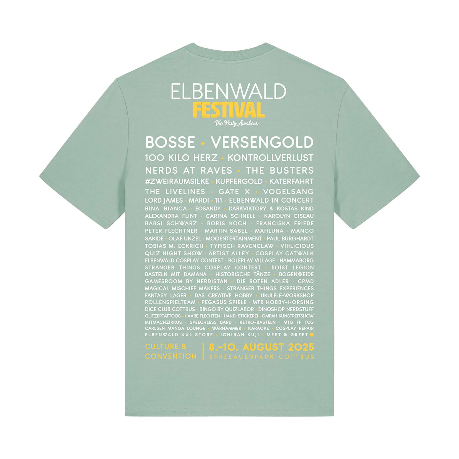 Productafbeelding Elbenwald Festival - Line-up T-shirt