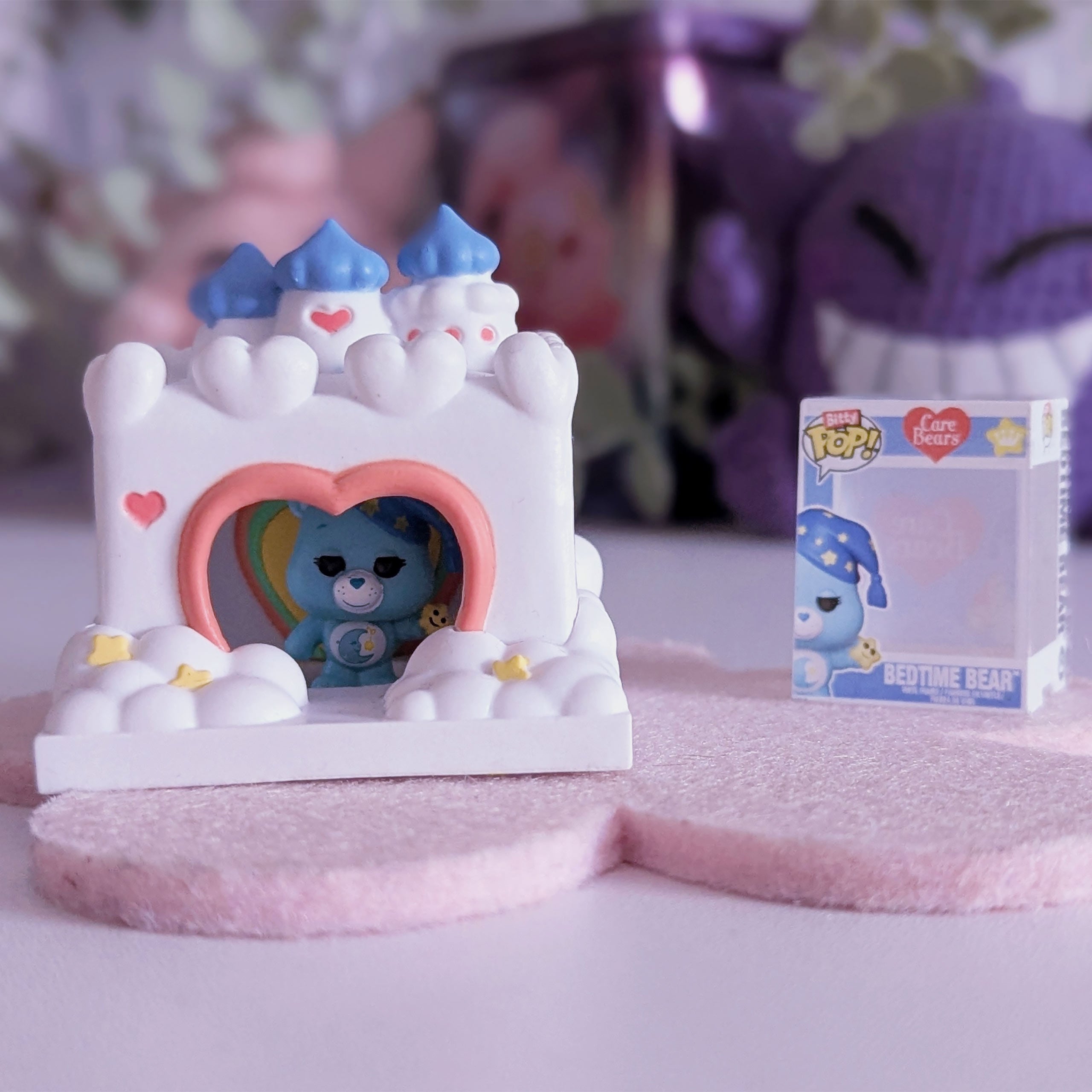 Produktbild Die Glücksbärchis - Gute-Nacht-Bär Schloss Funko Bitty Pop Town Diorama
