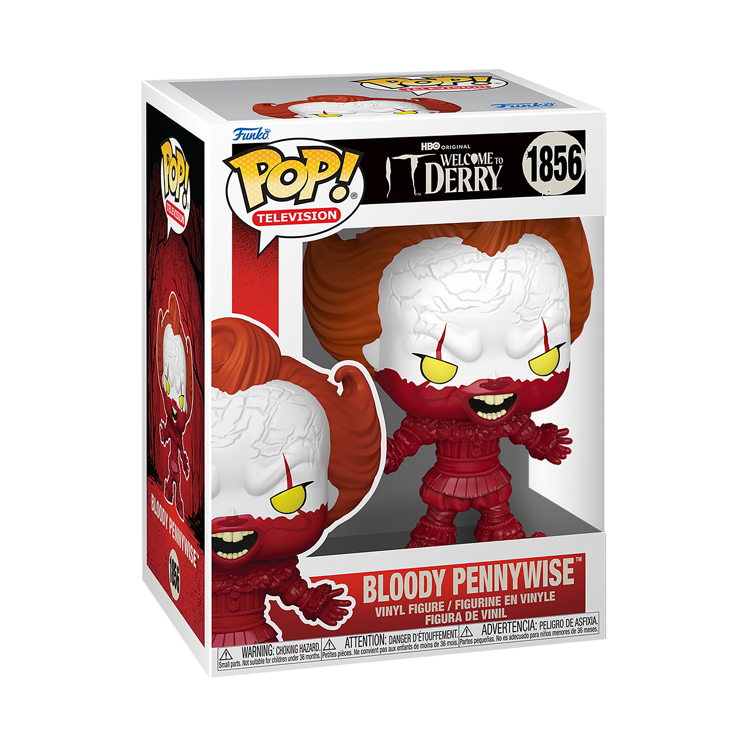 Image produit Ça de Stephen King : Welcome to Derry - Figurine Funko Pop Bloody Pennywise