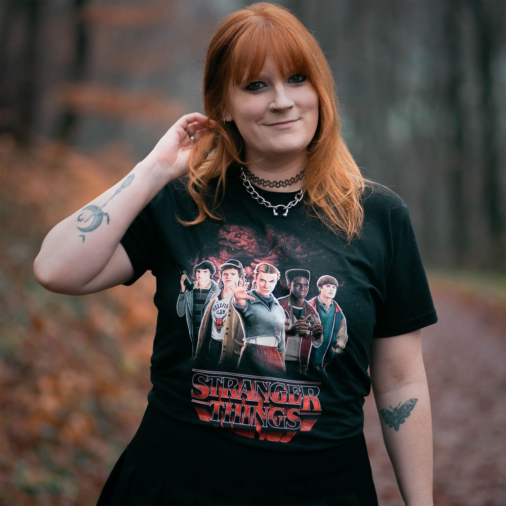 Productafbeelding Party vs. Vecna Final Season T-shirt - Stranger Things
