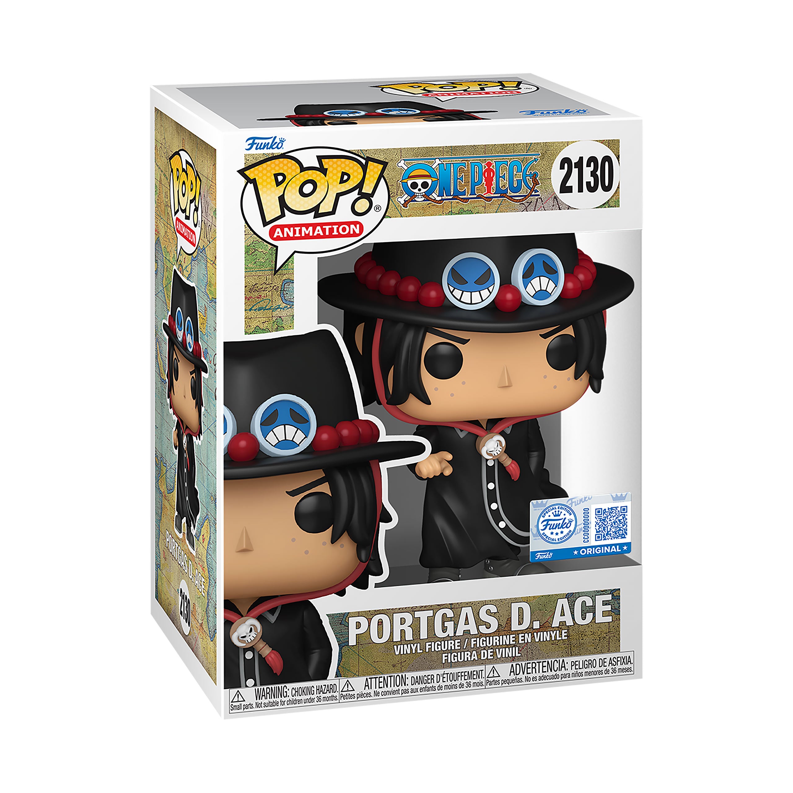 Productafbeelding One Piece - Portgas D. Ace Intro Funko Pop!-figuur