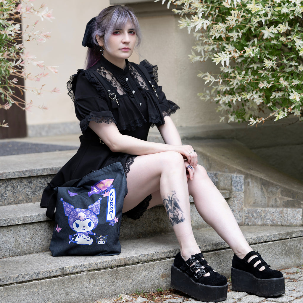 Productafbeelding Sanrio - Kuromi Hello Kitty and Friends Tote bag