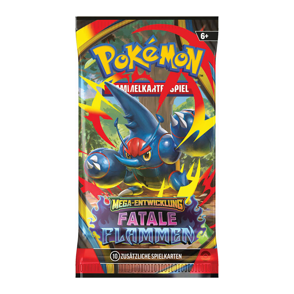 Productafbeelding Pokémon – Fatale Vlammen Mega-Evolutie ruilkaarten boosterpack