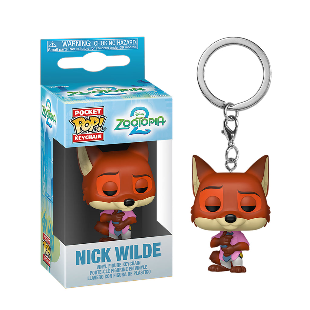 Image produit Zootopie - Nick Wilde Porte-clés Funko Pop!