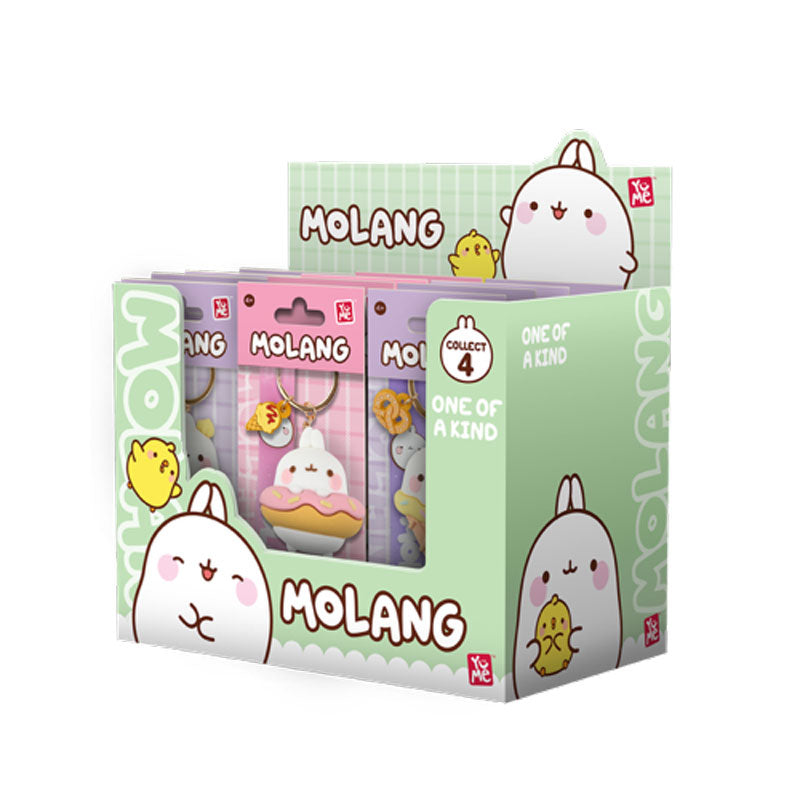 Image produit Molang - Présentoir de porte-clés mystère YuMe Time Series