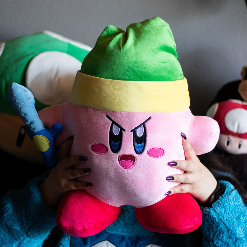 Produktbild Kirby mit Schwert - Plüsch Figur