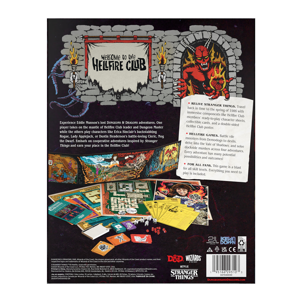 Produktbild Dungeons & Dragons - Stranger Things Starter Set englische Version