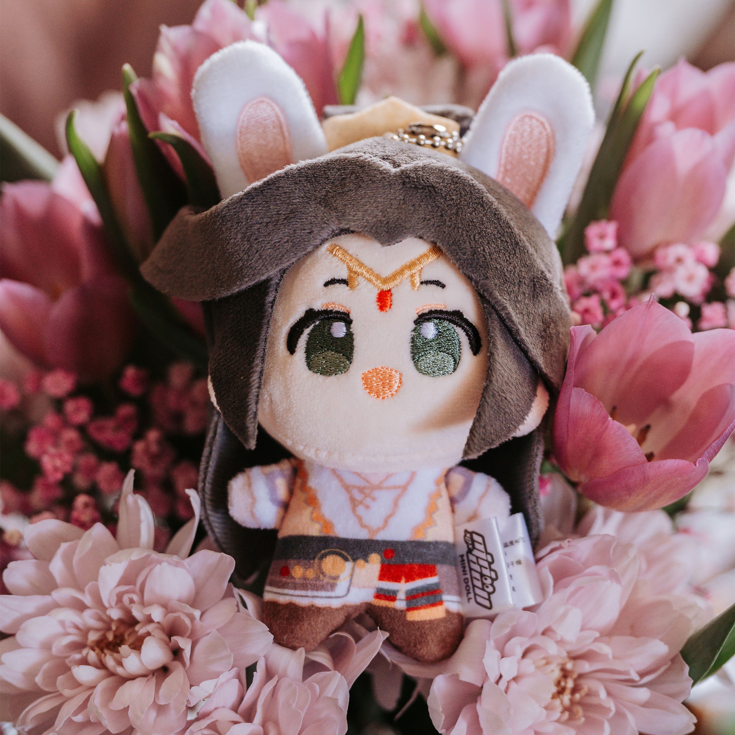 Productafbeelding Heaven Official's Blessing – Xie Lian Tibetan Robe Version Pluchen Sleutelhanger Ming Yue Lou Lan Series