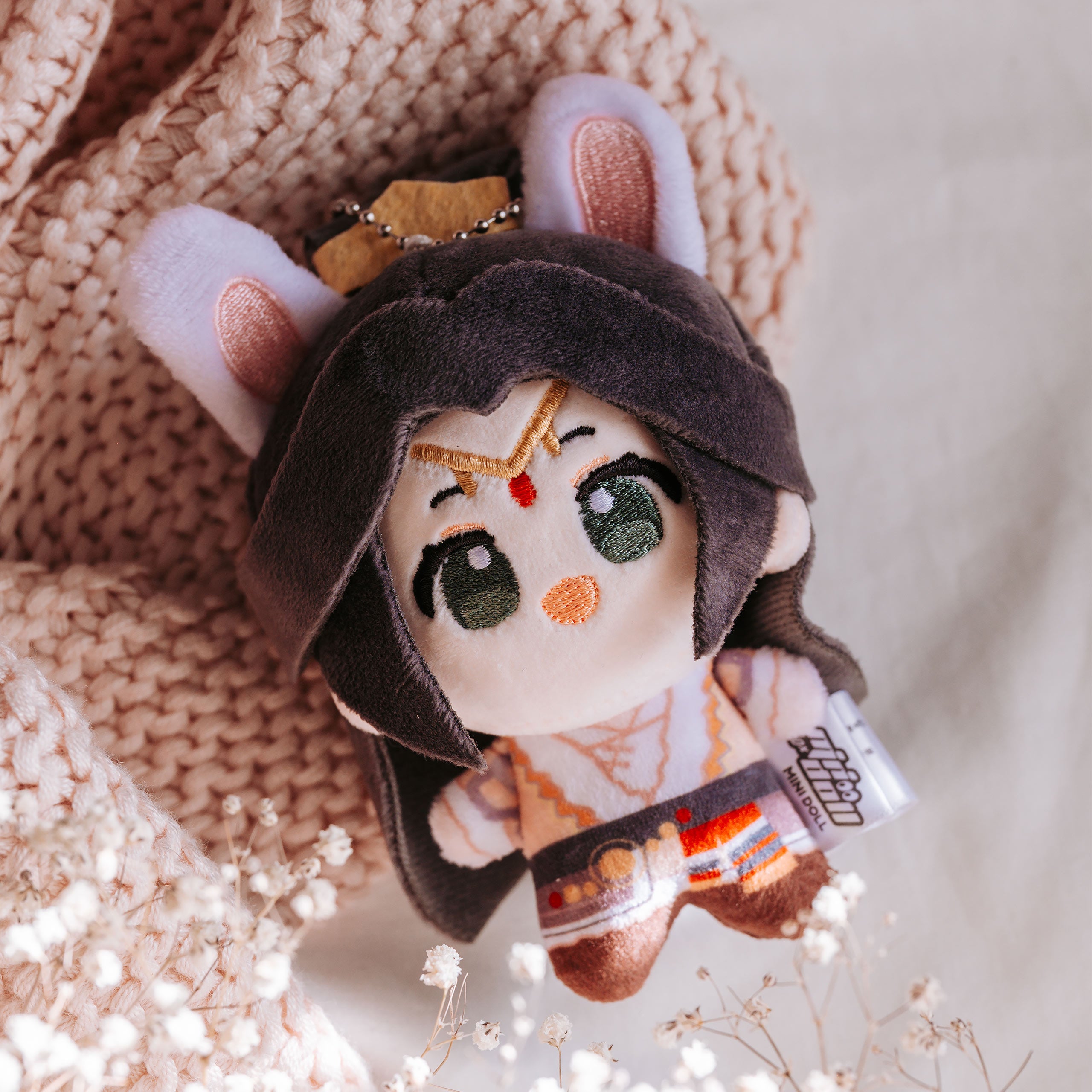 Productafbeelding Heaven Official's Blessing – Xie Lian Tibetan Robe Version Pluchen Sleutelhanger Ming Yue Lou Lan Series