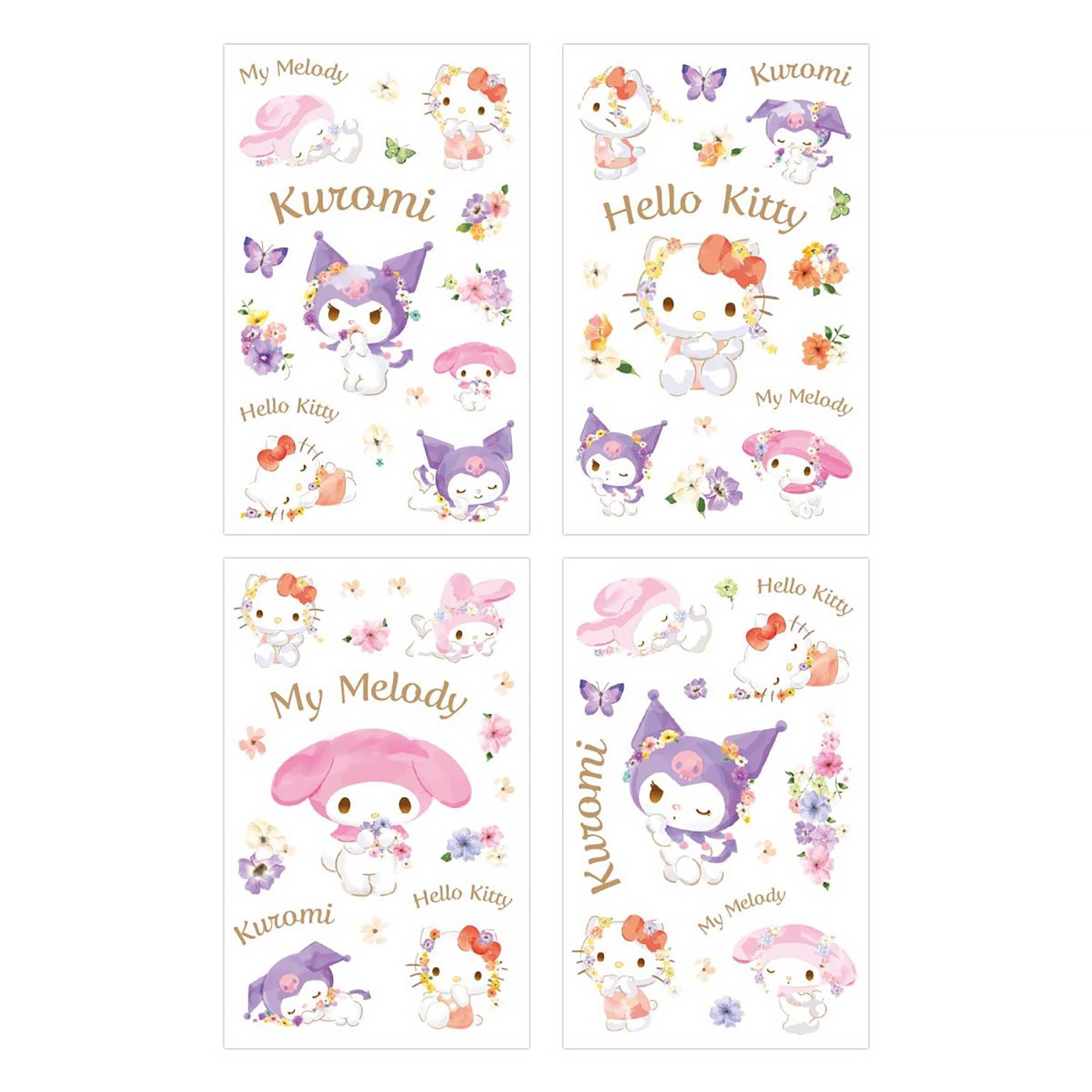 Product image Hello Kitty & Friends Pastel Vivid Sticker Set