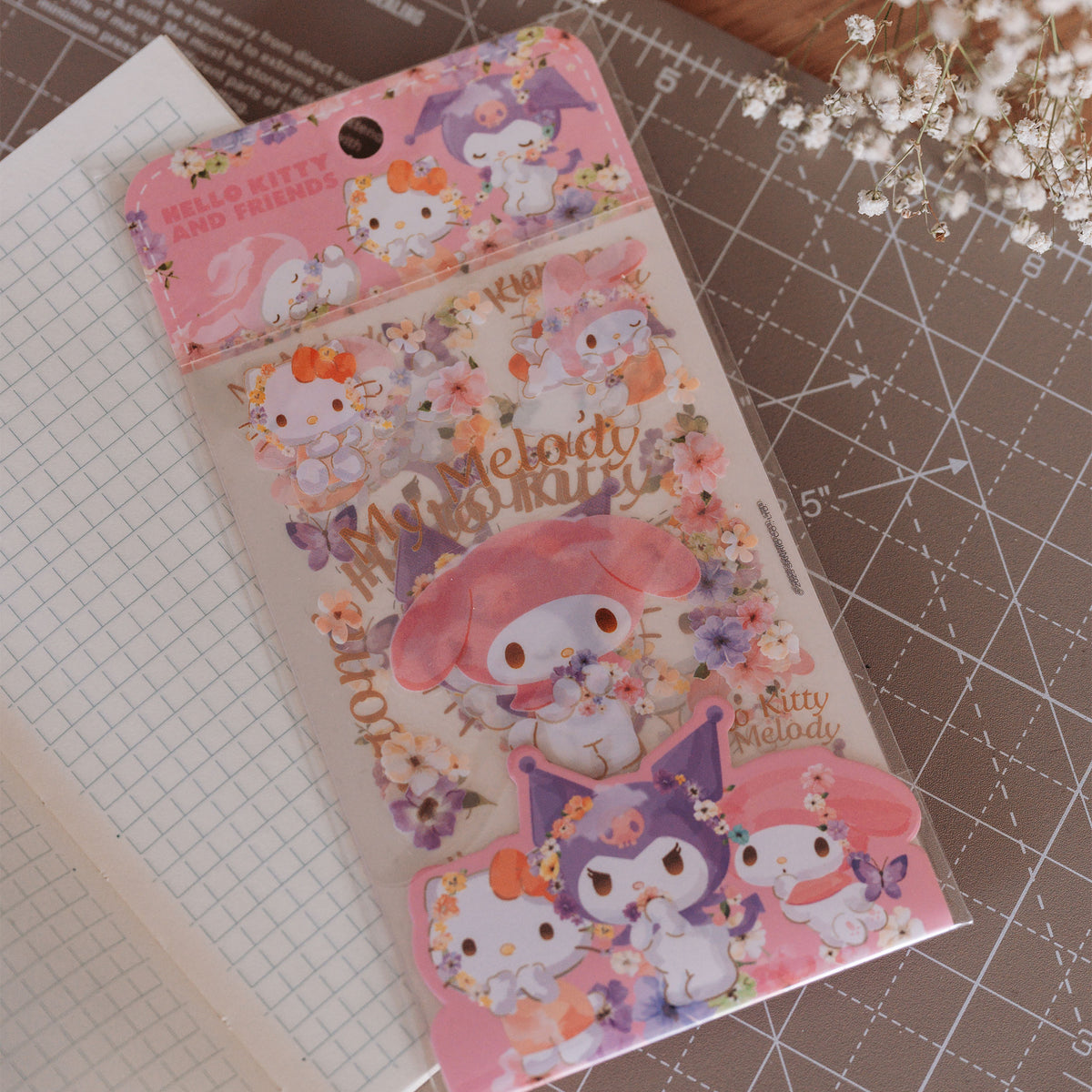 Produktbild Hello Kitty & Friends Sticker Set Pastel Vivid
