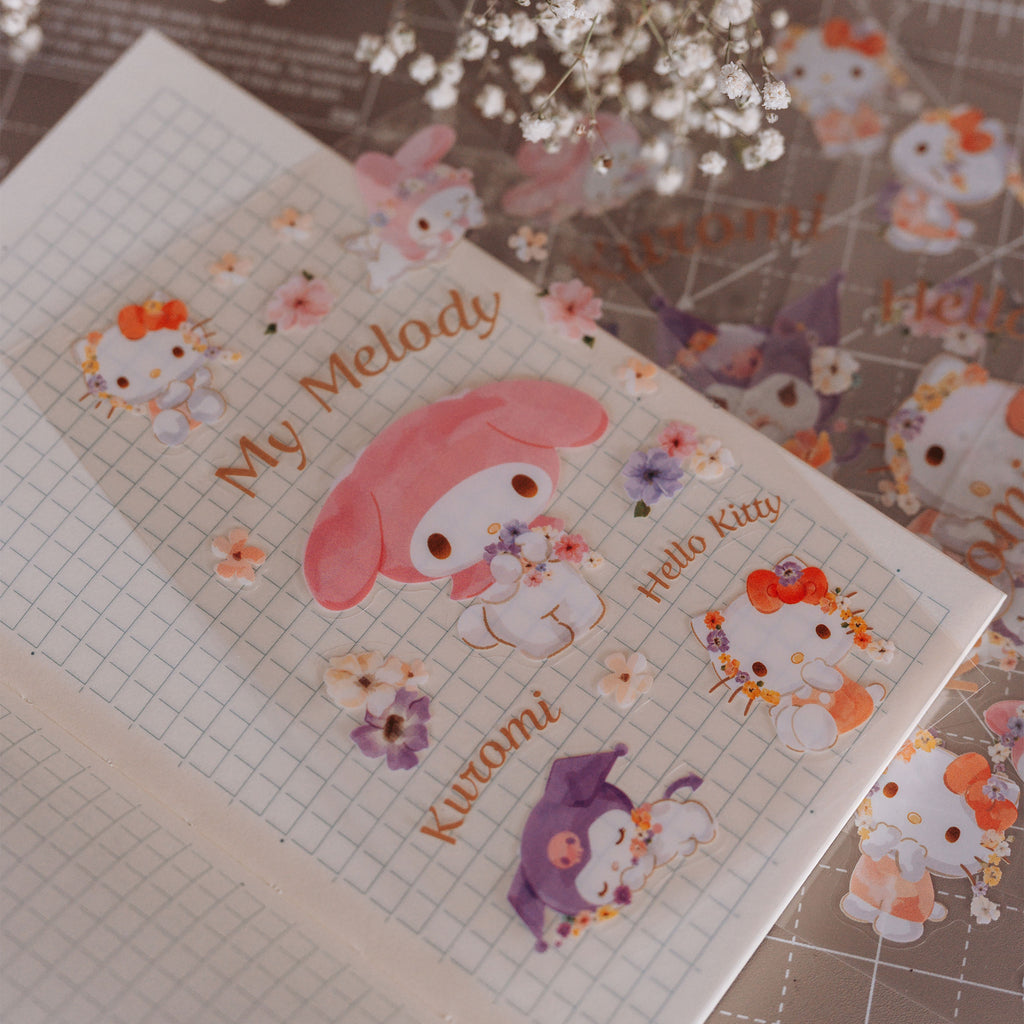 Produktbild Hello Kitty & Friends Sticker Set Pastel Vivid