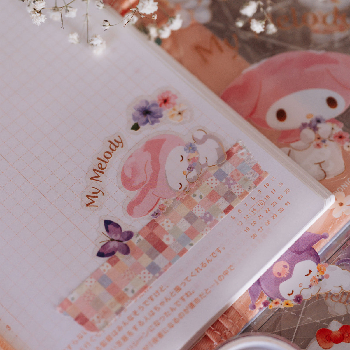 Produktbild Hello Kitty & Friends Sticker Set Pastel Vivid