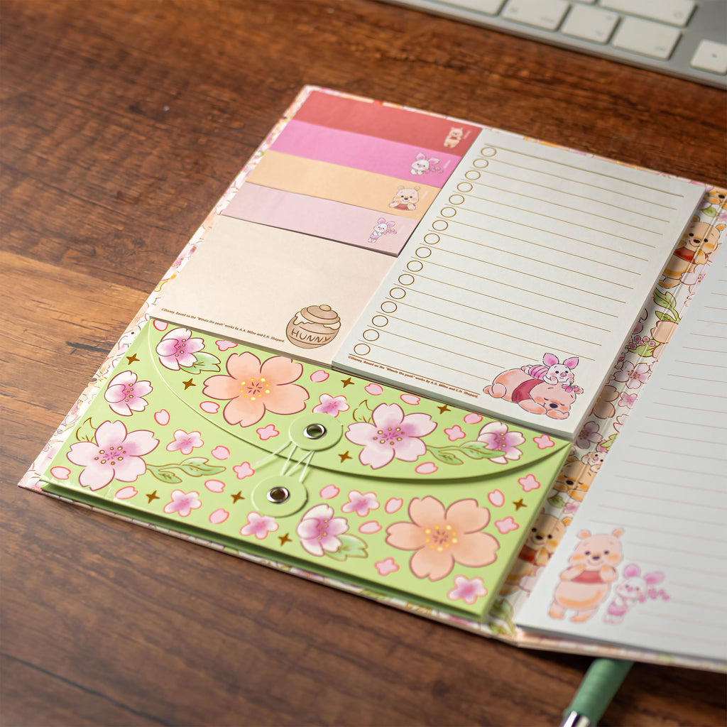 Productafbeelding Winnie de Poeh - Notitieboek met plaknotities