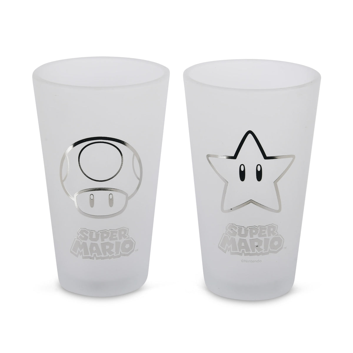 Image produit Super Mario - Set de 2 verres Icons