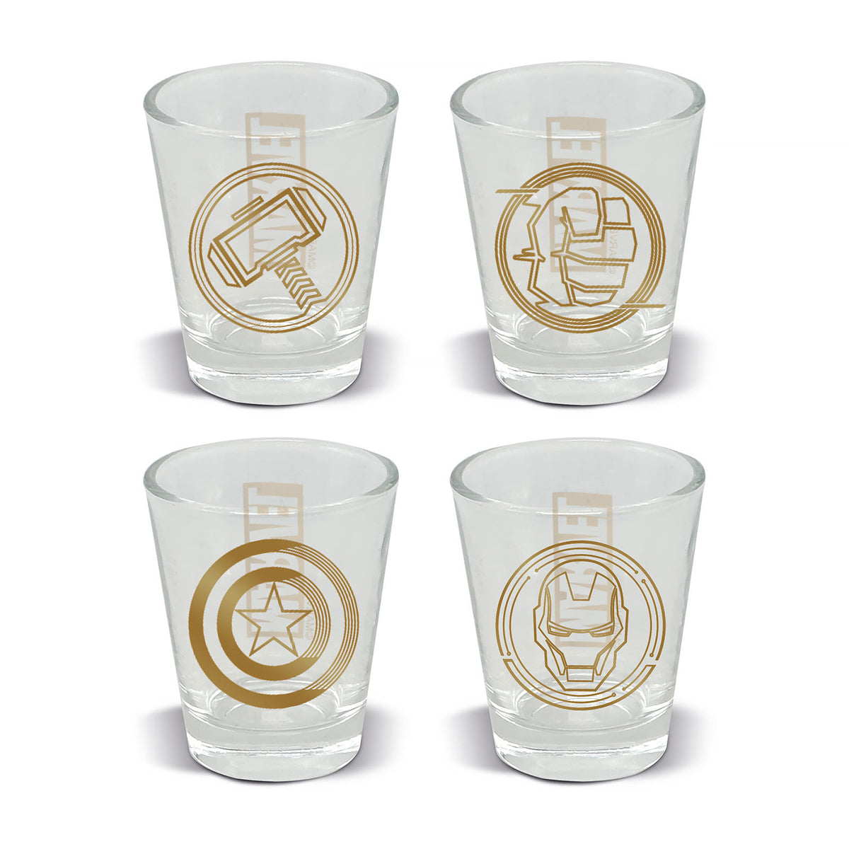 Product image Marvel - Symbols Shot Glass Set of 4