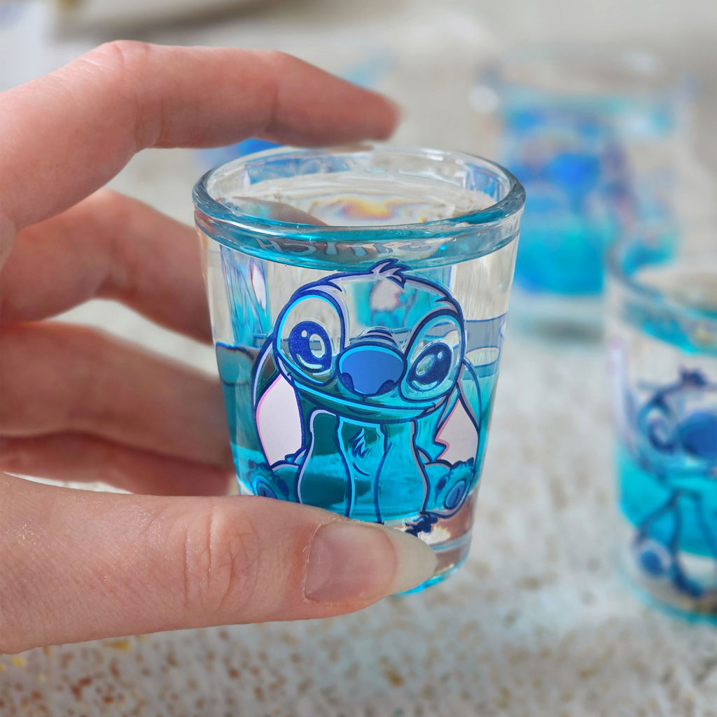 Produktbild Stitch Aloha Gläser 4er Set - Lilo & Stitch