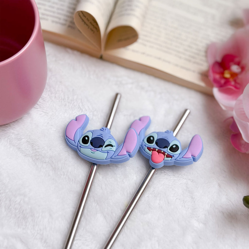 Productafbeelding Stitch Aloha Rietjes 2-delige Set - Lilo & Stitch