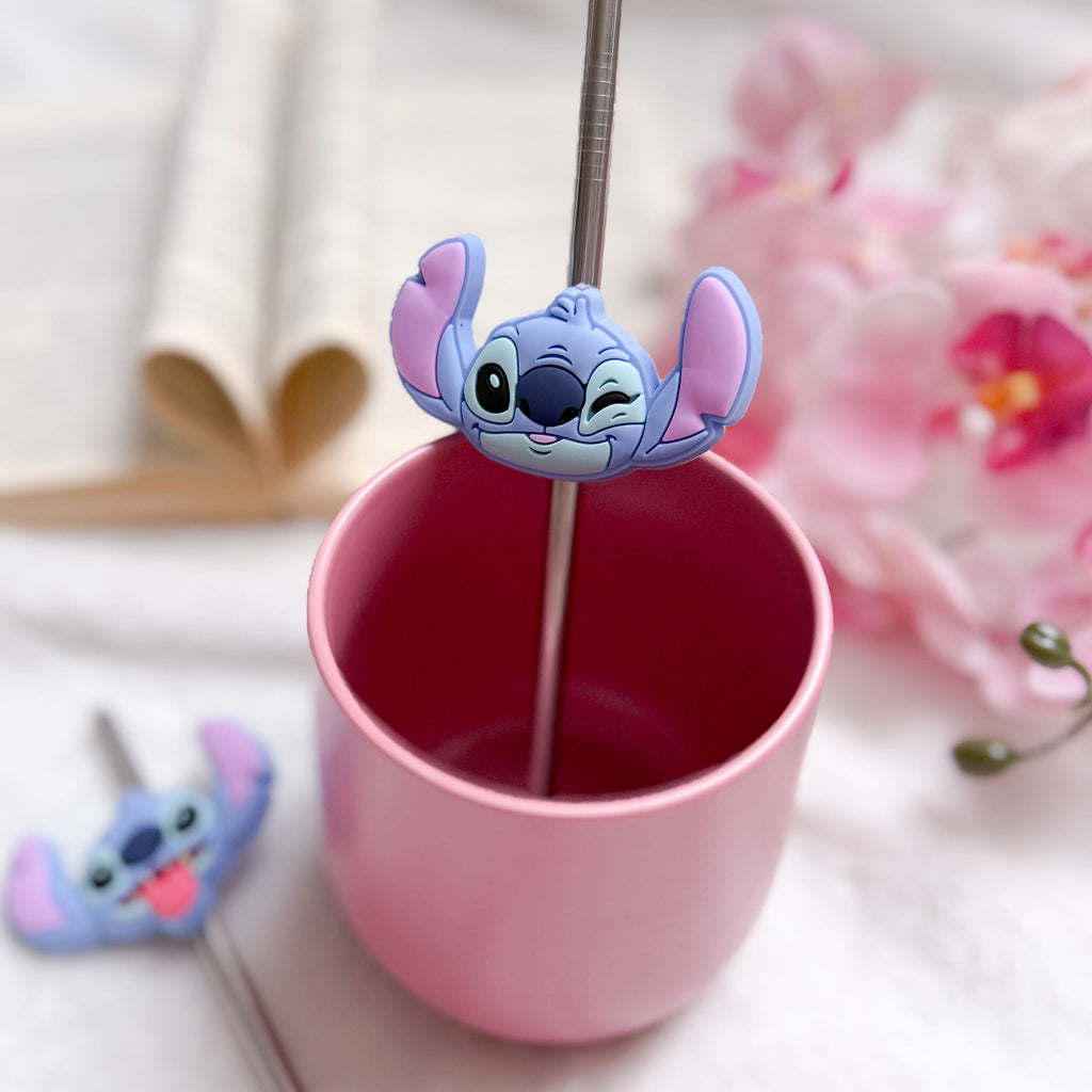 Productafbeelding Stitch Aloha Rietjes 2-delige Set - Lilo & Stitch