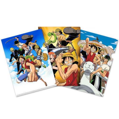 Image produit One Piece - Pochette documents Équipage au Chapeau de Paille set de 3