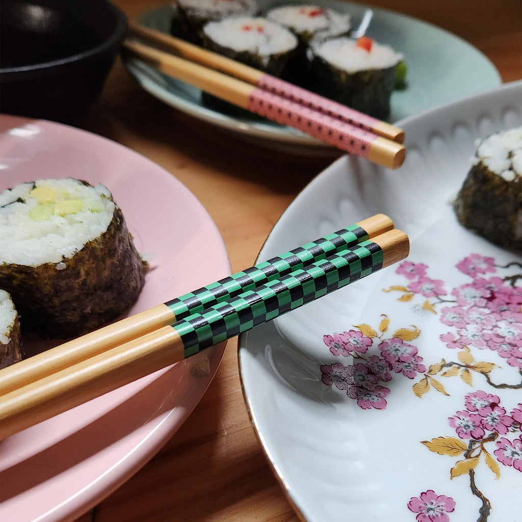 Productafbeelding Demon Slayer - Tanjiro en Nezuko Kamado Eetstokjes Set van 2