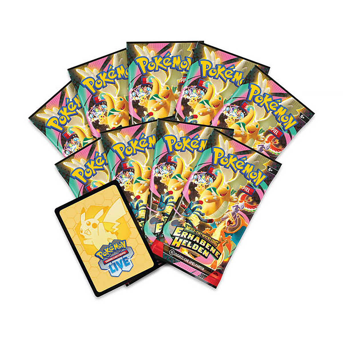 Image produit Pokémon - Méga-Évolution Héros Sublimes Coffret Dresseur d'Élite